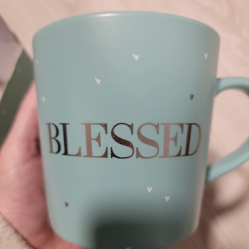 Blessed mug new in box